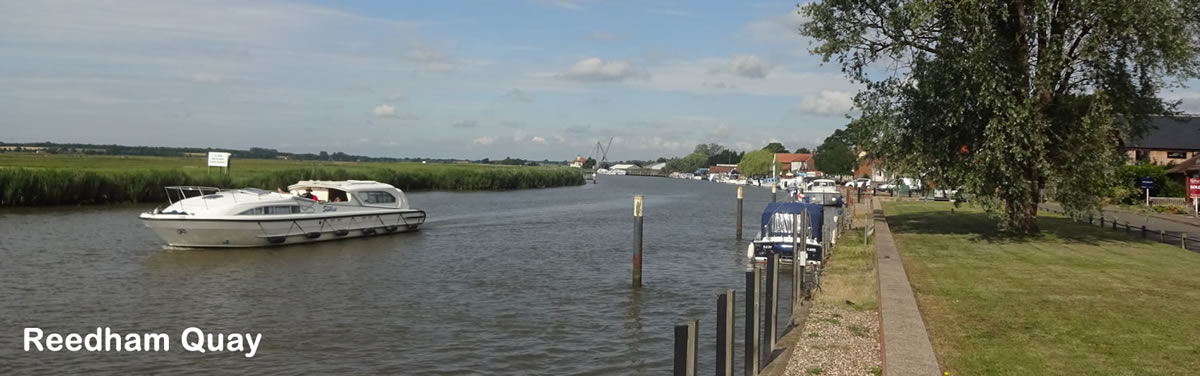 The moorings at Reedham